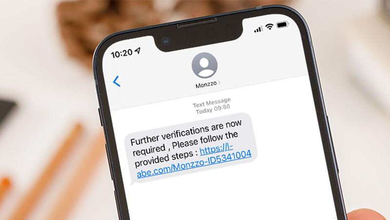 Monzo advierte a los clientes que no utilicen enlaces falsos en mensajes de texto