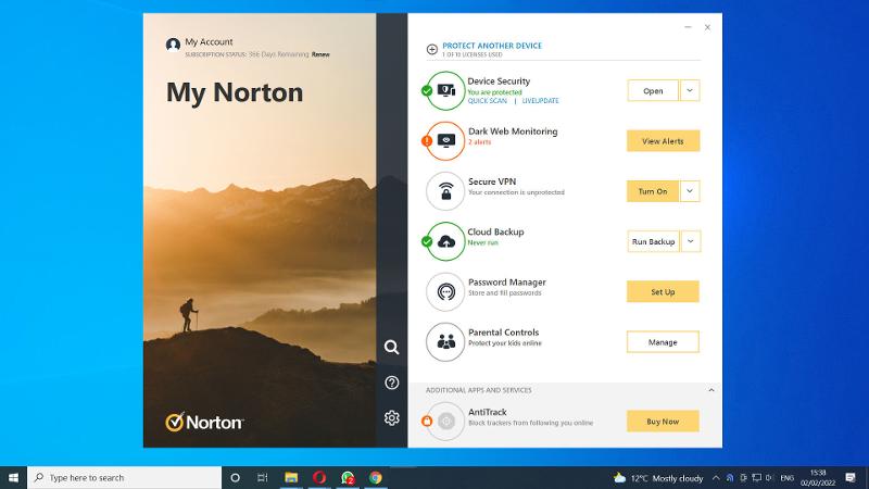 Revisión de Norton 360 Deluxe 2022