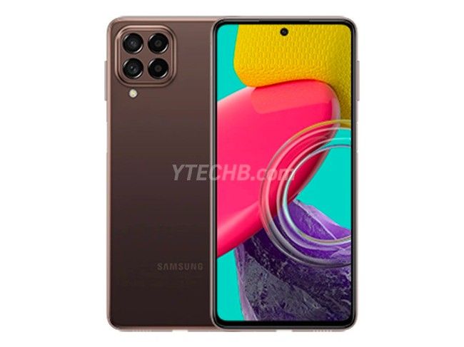 Presunto renderizado Galaxy M53 5G |  Fuente de fuga: ytechb