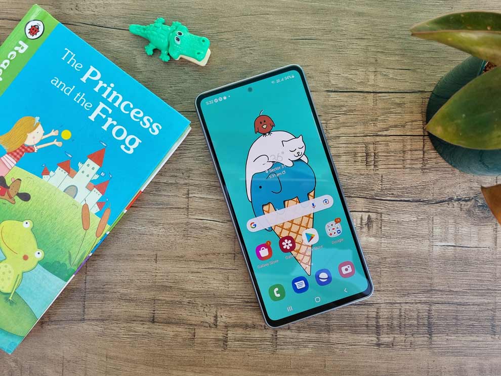 Batería y carga del Galaxy A53