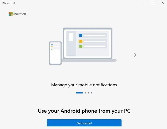 Enlace telefónico de Windows 10