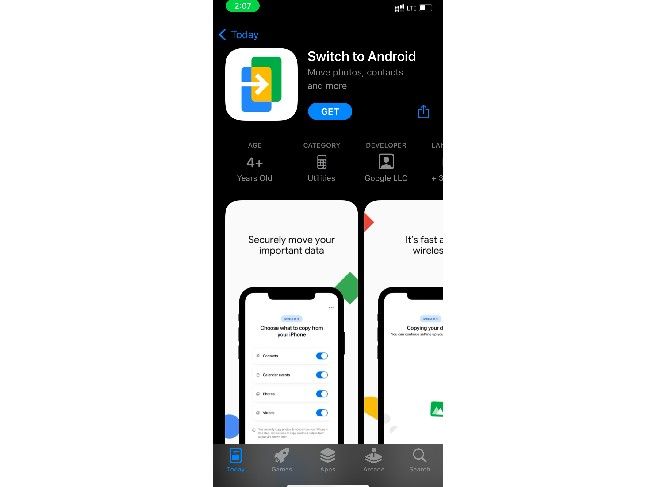 Cambiar a Android
