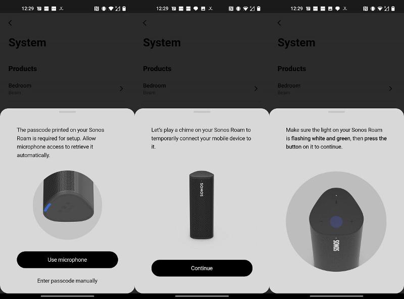 Configuración de la itinerancia de Sonos