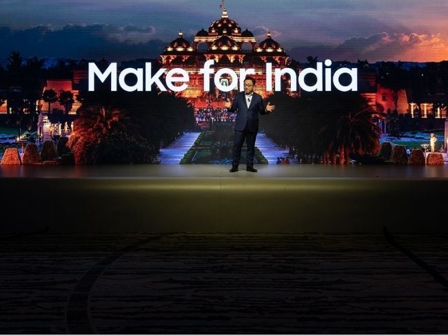 Samsung hace para la India
