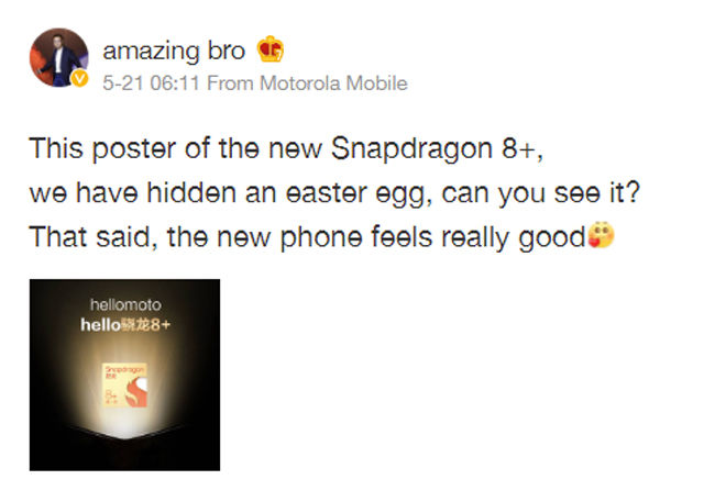 Motorola Razr 3 contará con el nuevo chipset Snapdragon 8+ Gen 1