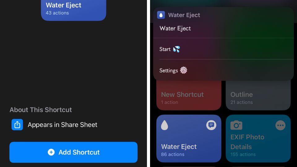 Cómo expulsar agua de tu iPhone usando el atajo de Siri