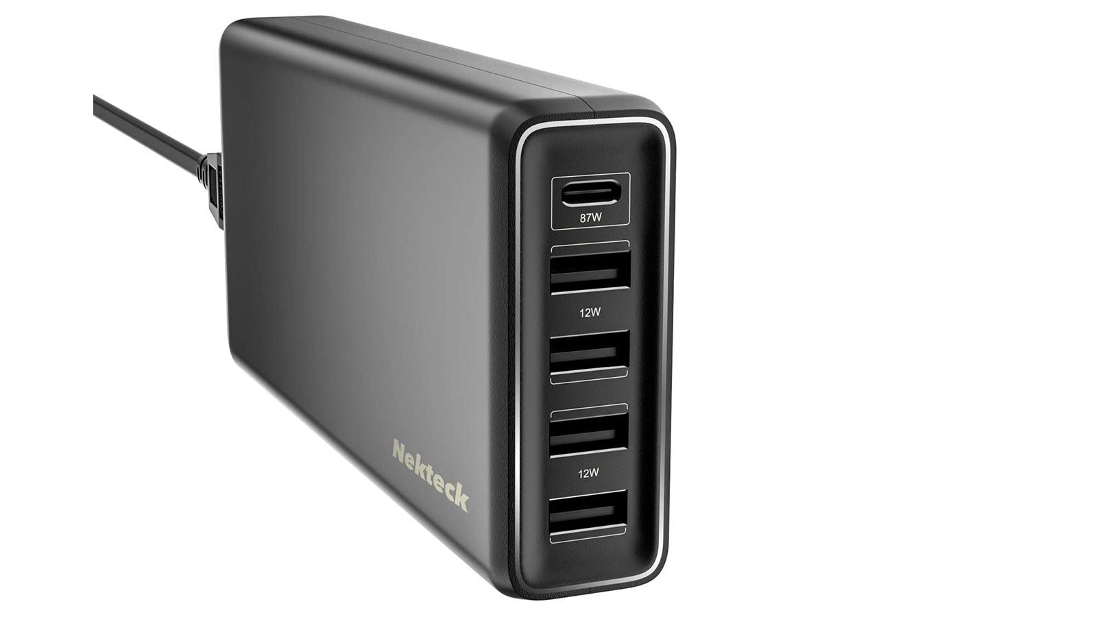 Cargador Nekteck 111W USB C - Cargador de escritorio de mejor valor