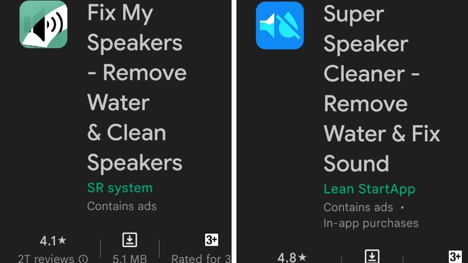 Cómo expulsar agua de su teléfono Android usando la aplicación Fix My Speakers o Super Speaker Cleaner Cómo expulsar agua de su teléfono Android usando la aplicación Fix My Speakers o Super Speaker Cleaner