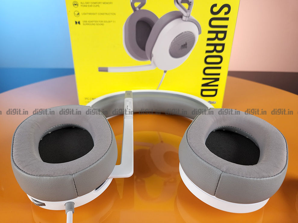 Construcción y diseño de Corsair HS65 Surround