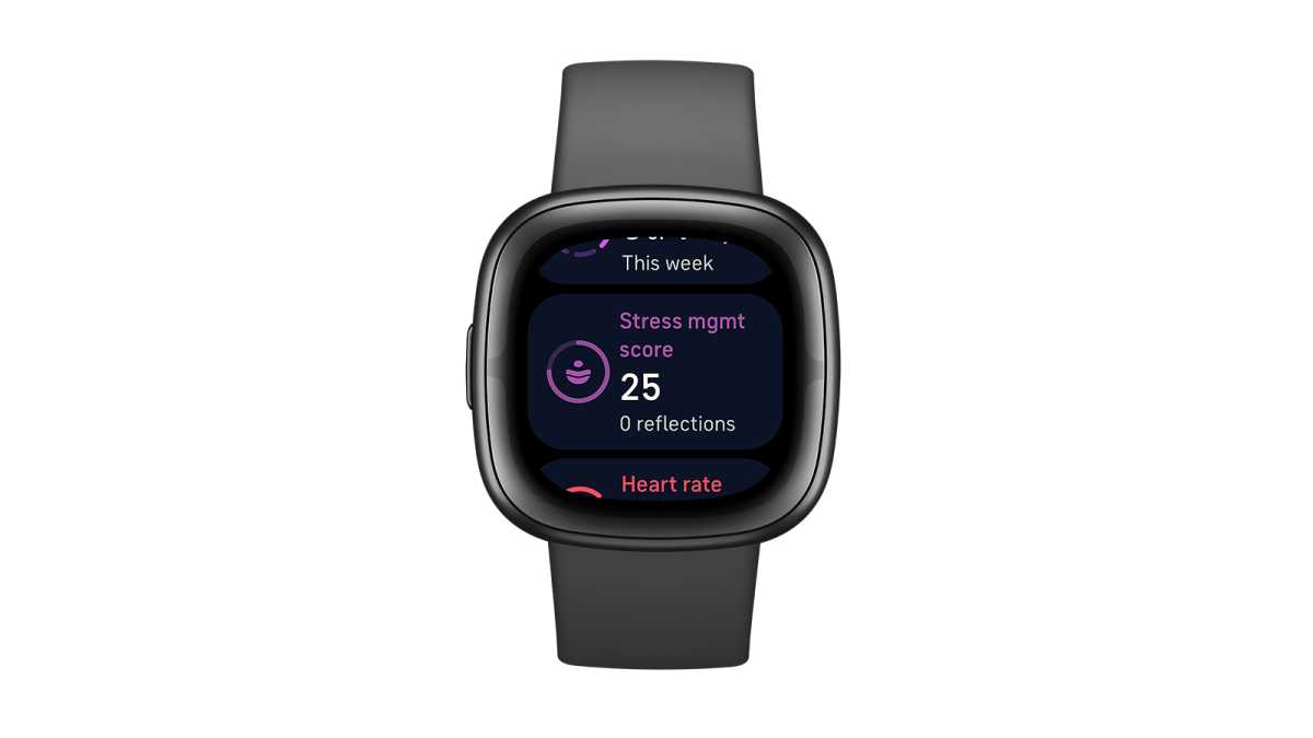 Un Fitbit Sense 2 negro