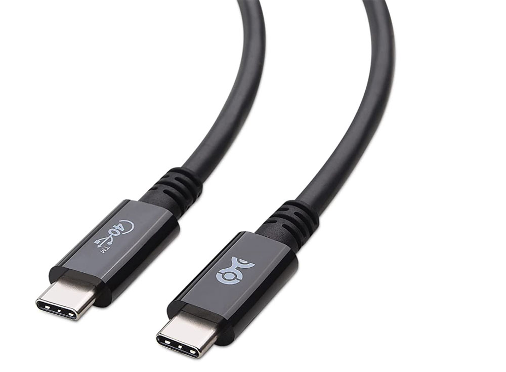 Cable Matters Cable USB4 Thunderbolt 4 (0,8 m): el mejor cable USB-C para velocidad