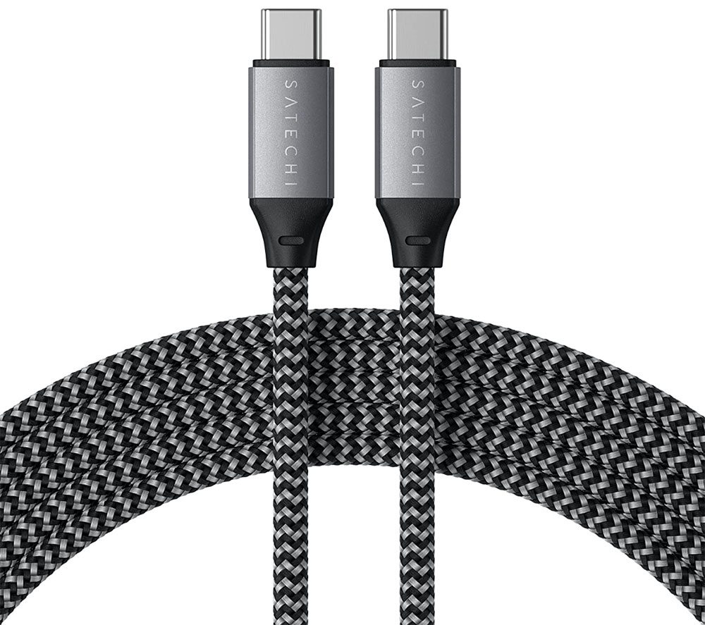 Cable Satechi USB-C a USB-C: cable de carga USB-C de calidad