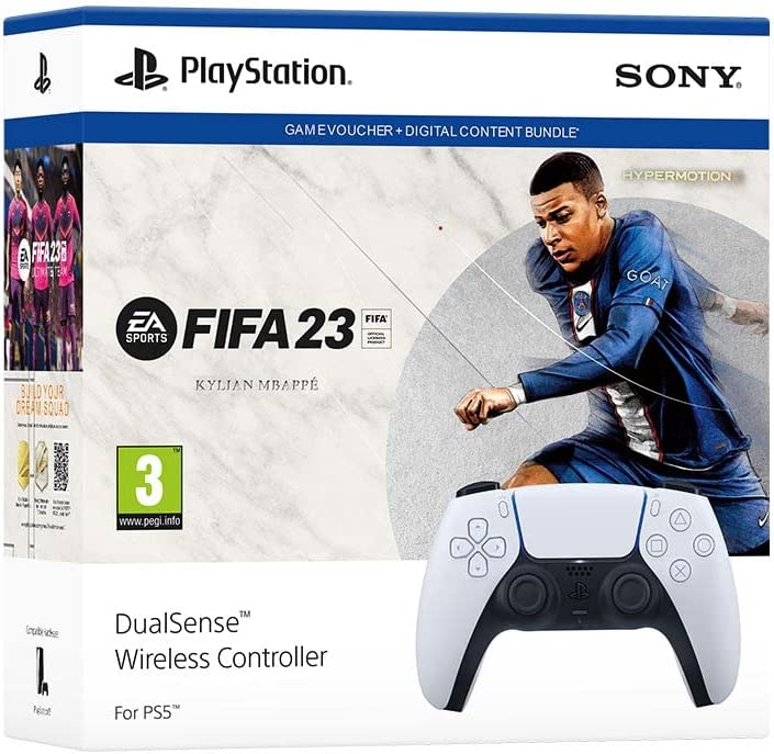 Controlador DualSense y FIFA 23