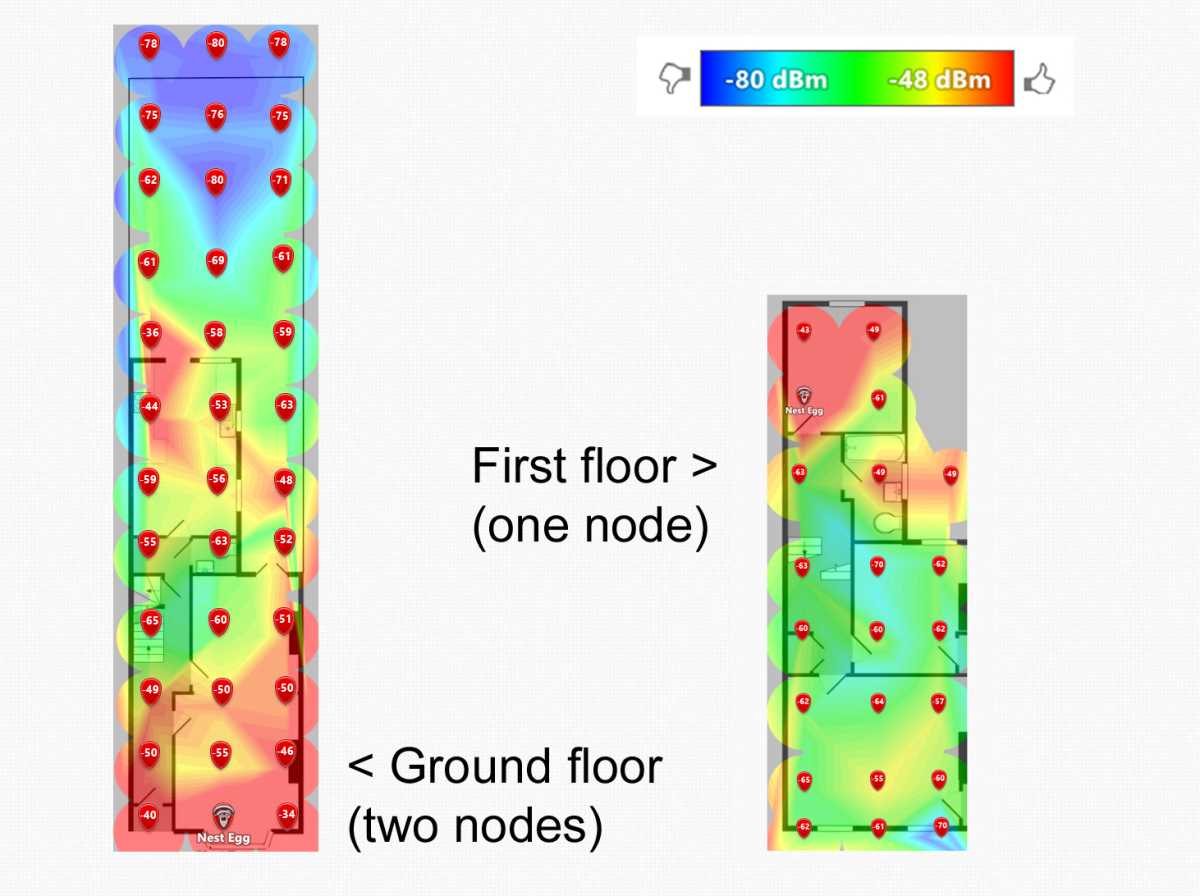 Nest Wifi Pro coverage map