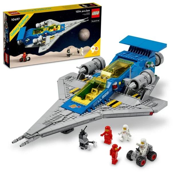Conjunto de explorador de galaxia de iconos de Lego