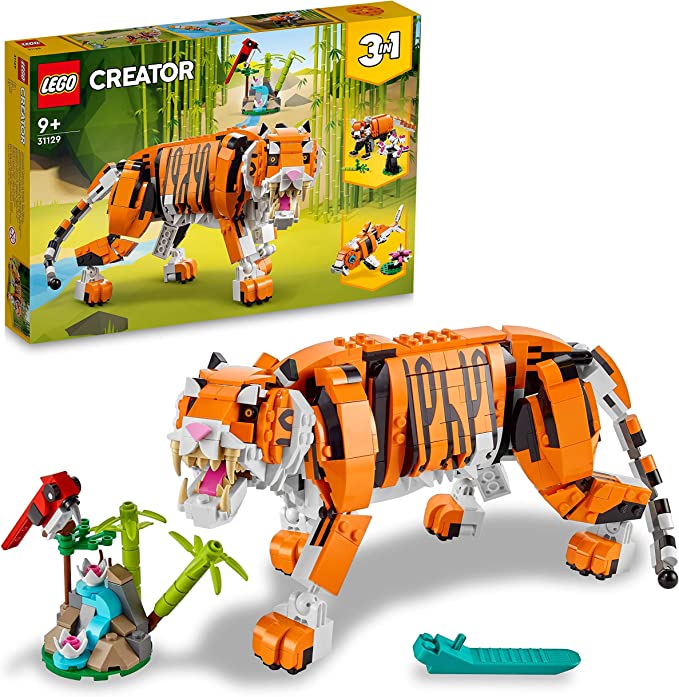 Lego Creator 3 en 1 Majestic Tiger Set