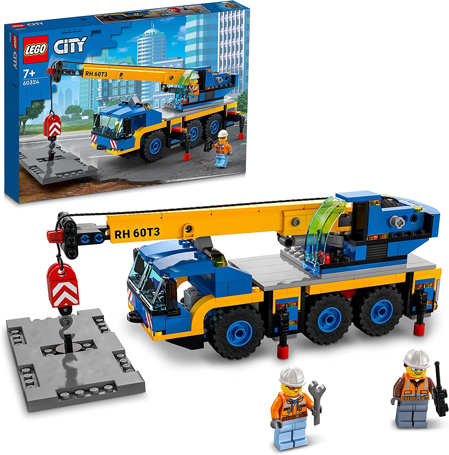 Juego de grúas móviles Lego City Great Vehicles