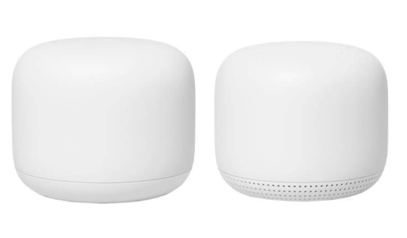 Paquete de punto y enrutador Google Nest Wi-Fi