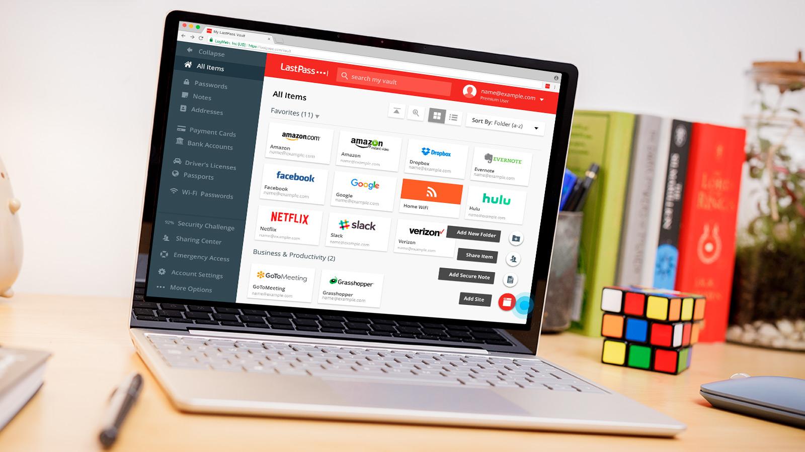 LastPass: el mejor administrador de contraseñas de escritorio gratuito