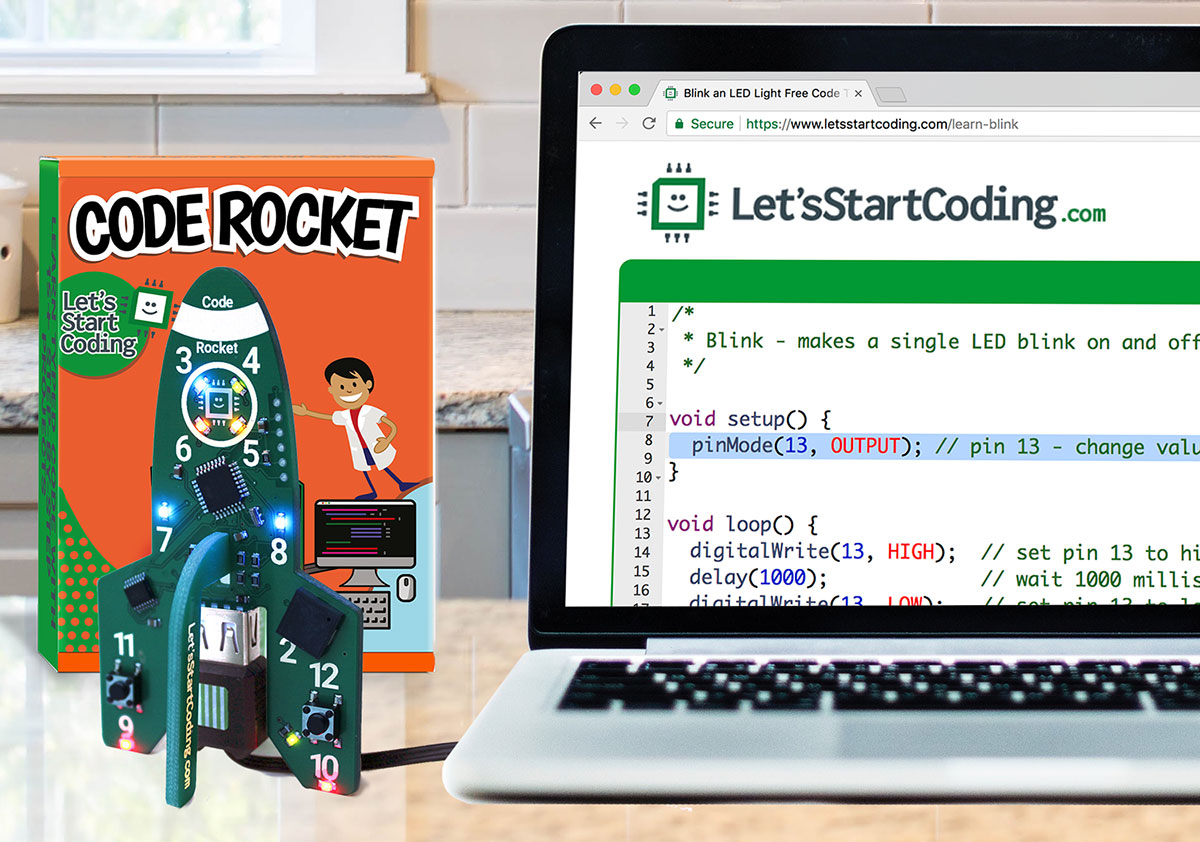 Comencemos a codificar Code Rocket