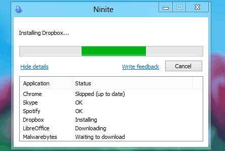 Cómo configurar una nueva PC Aplicación Ninite Windows 10