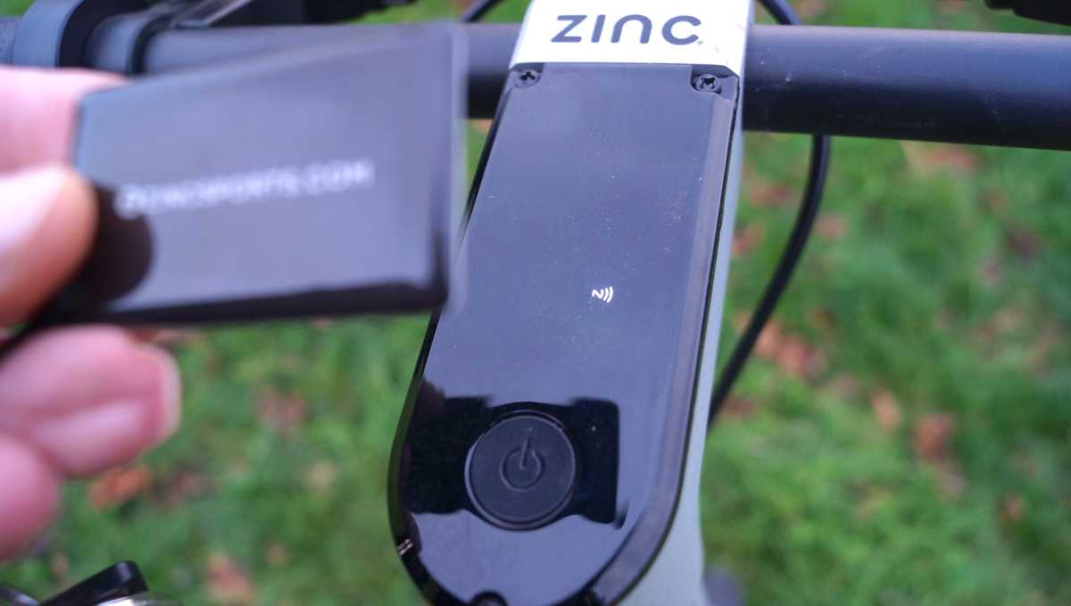 Sistema de bloqueo NFC para patinete eléctrico Zinc Velocity Plus