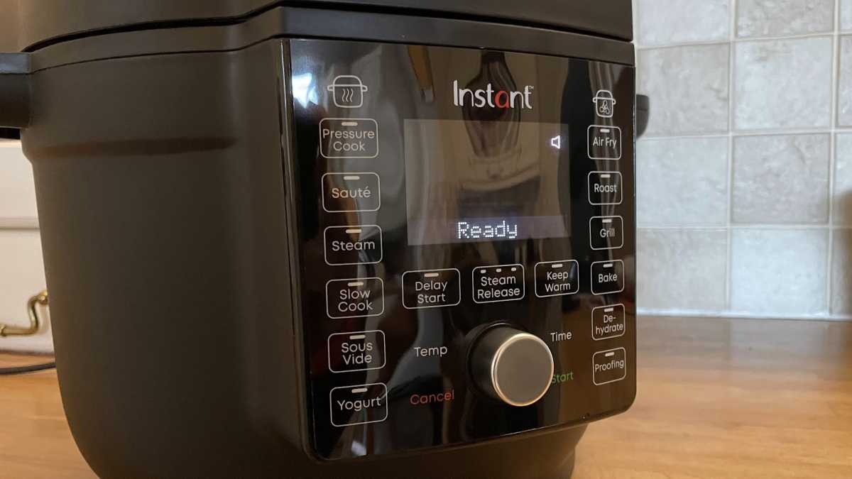 Instant Pot Duo Crisp con botones Ultimate Lid + pantalla