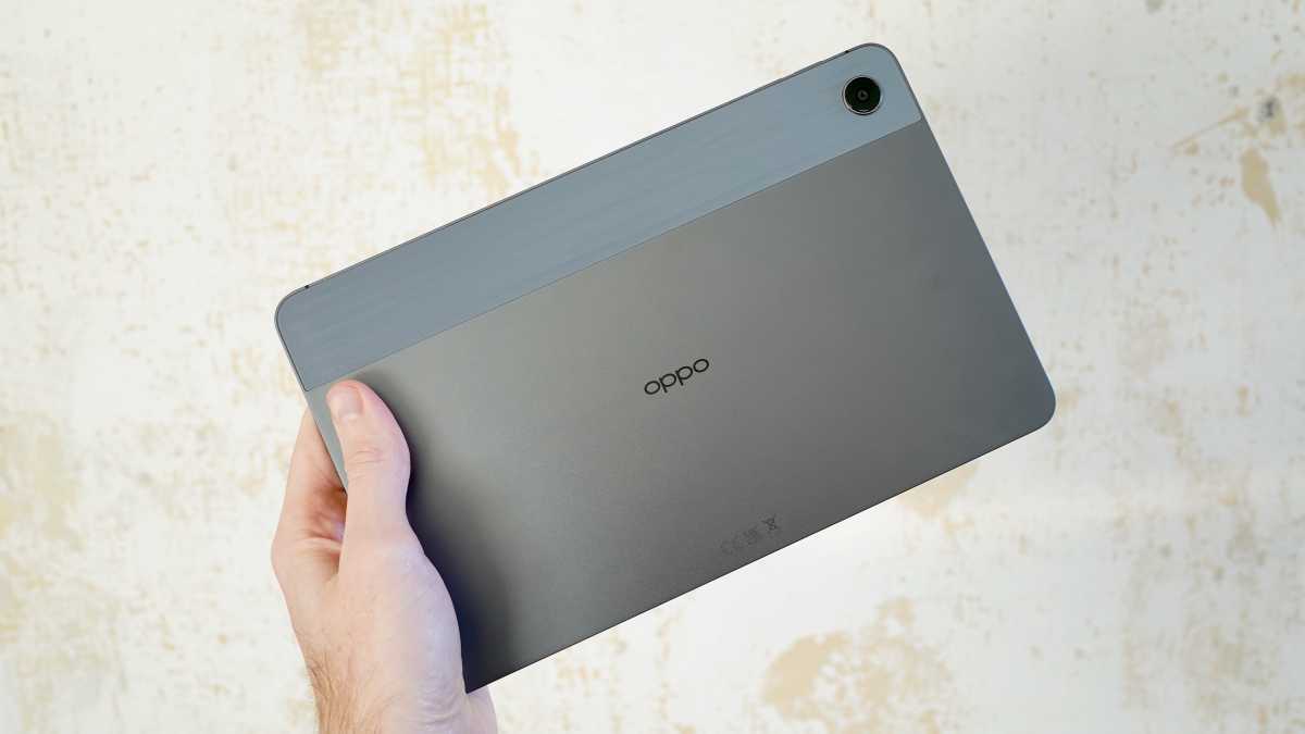 Parte posterior del Oppo Pad Air