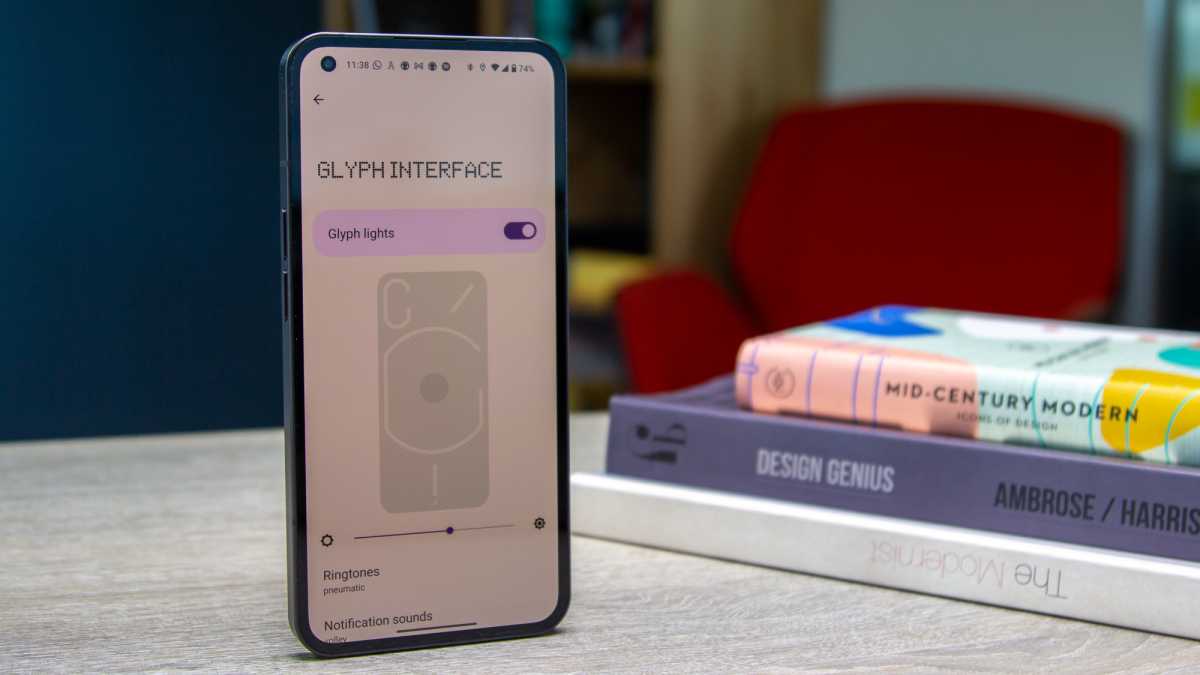 Nothing Phone (1) Glyph Interface settings