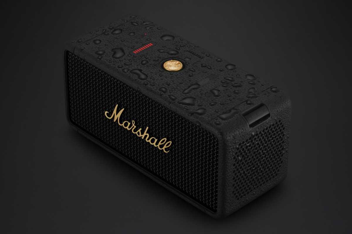 El altavoz Bluetooth Marshall Middleton tiene clasificación IP67