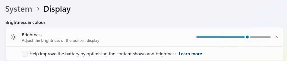 Método más eficiente de energía de Windows 11