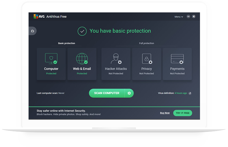 Antivirus AVG gratuito
