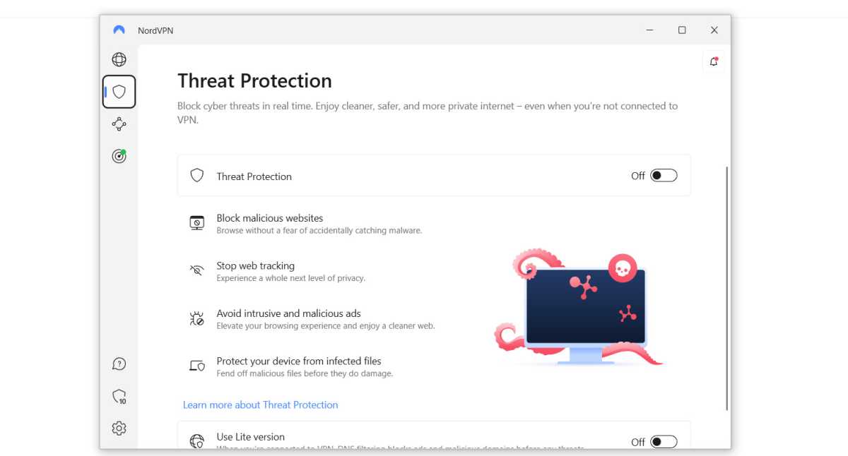 NordVPN review - Threat Protection