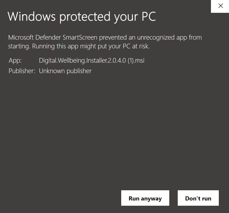 Capturas de pantalla de tiempo de pantalla de verificación de Windows 11