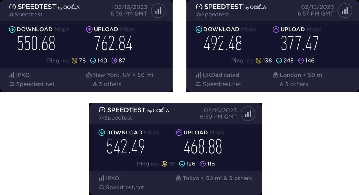 Revisión de ExpressVPN - rendimiento 