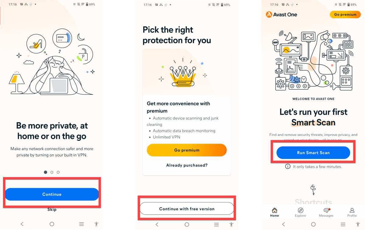 Cómo instalar antivirus gratis en Android - Avast One - 2