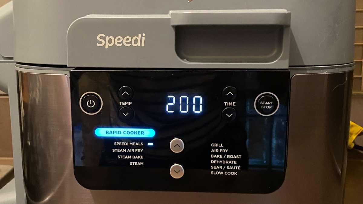 El panel de control del Speedi