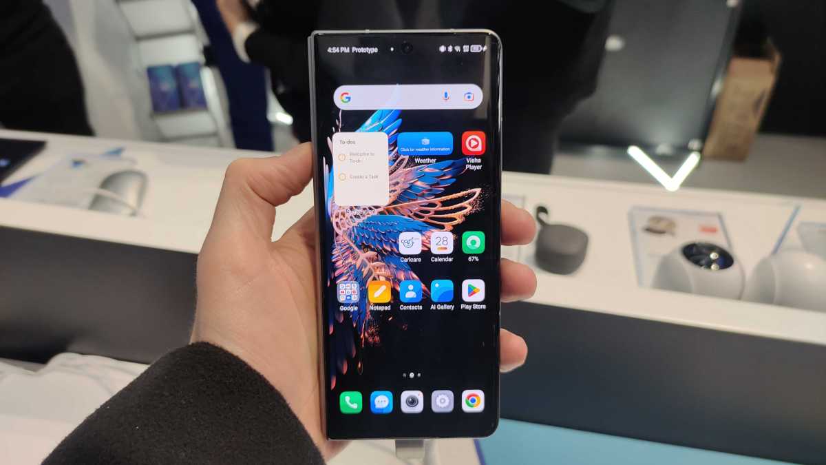 Tecno Phantom V plegable