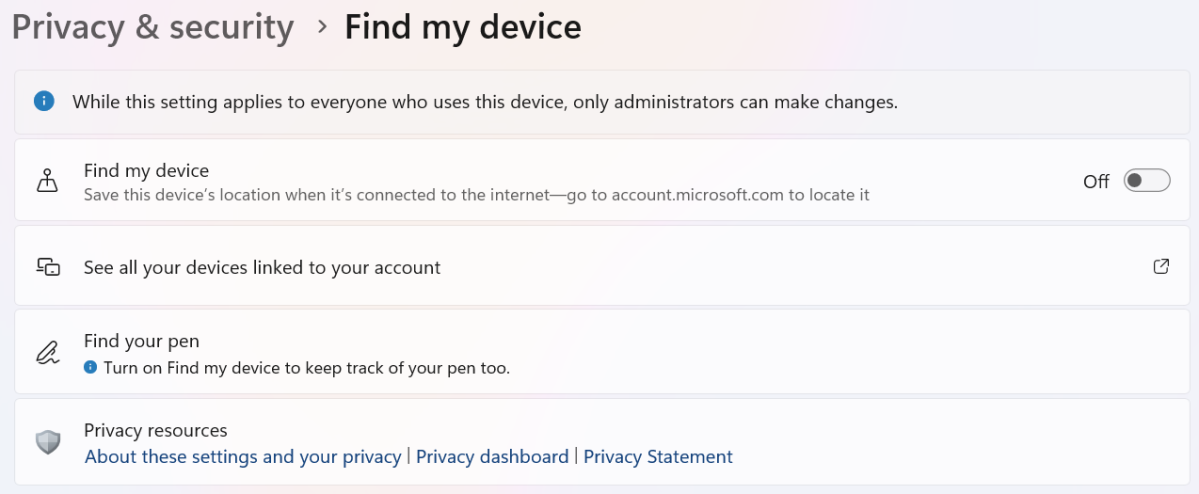 Windows 11 desactiva la captura de pantalla de recopilación de datos