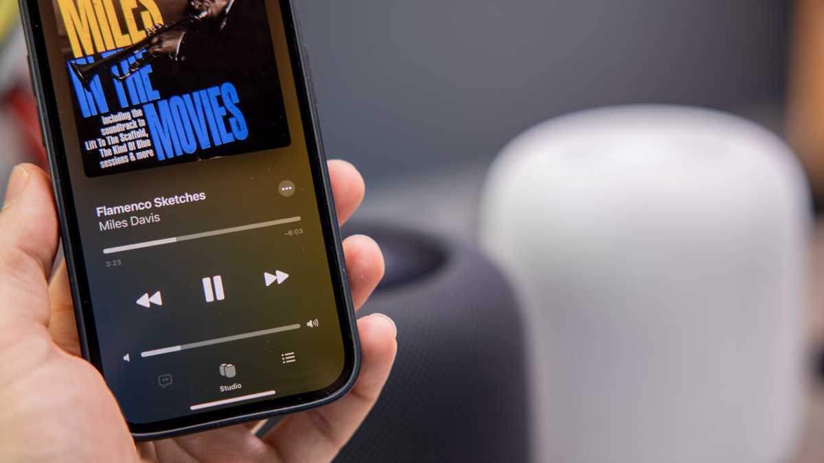 Reproducción de música de Apple HomePod de 2.ª generación