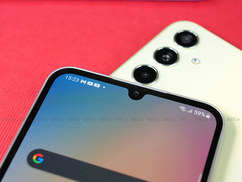 Samsung Galaxy A34 Review: Design and build