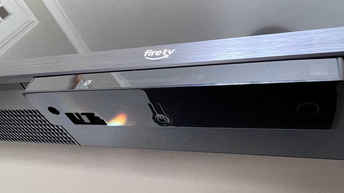 Amazon Fire TV Omni QLED 65 inch sensor bar