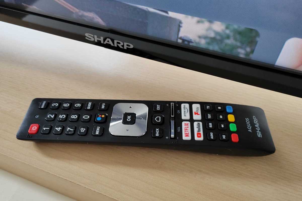 Control remoto de TV de la serie Sharp FN2