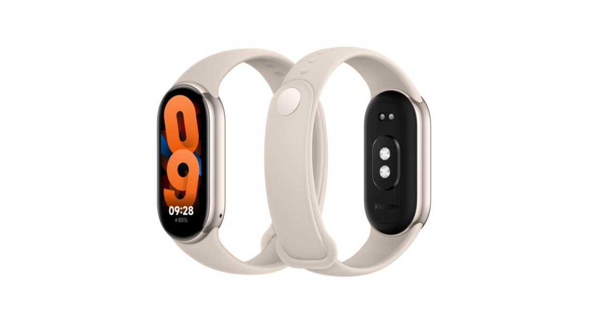 Xiaomi Smart Band 8 - vista lateral