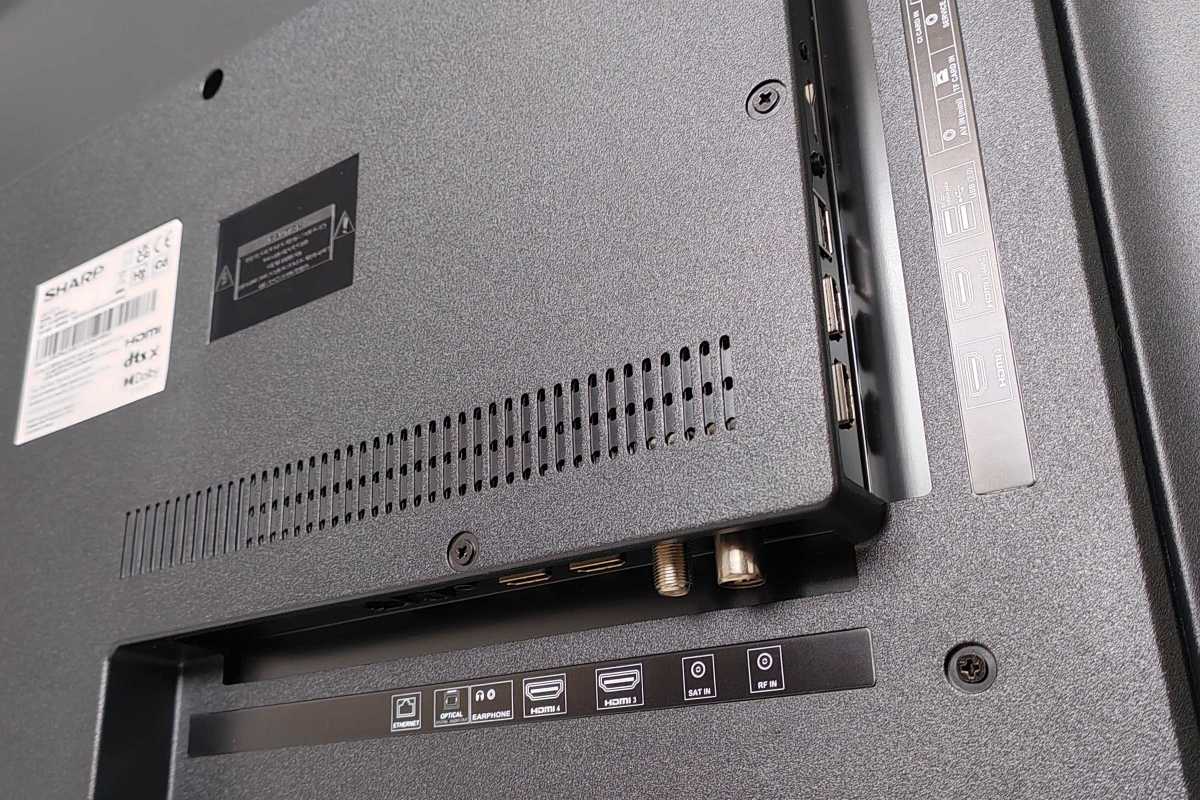 Puertos de TV de la serie Sharp FN2