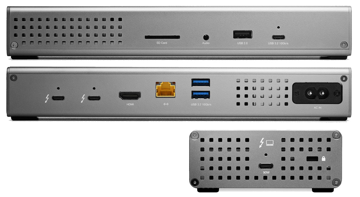 Puertos OWC Thunderbolt Go Dock