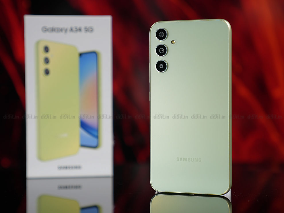 Samsung Galaxy A34 Review: Design and build