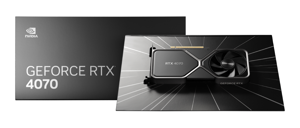 Paquete NVIDIA GeForce RTX 4070