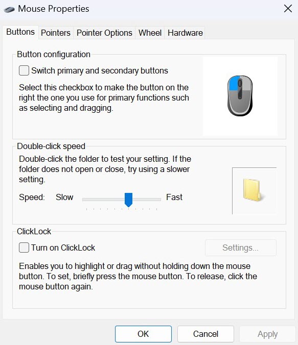 Windows personaliza el método del panel táctil