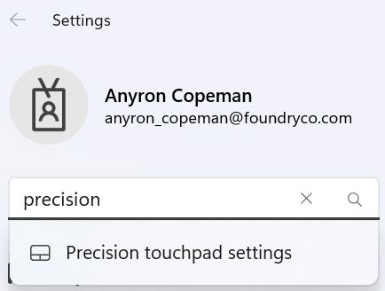 Windows personaliza el método del panel táctil